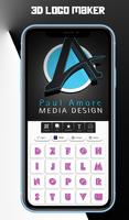 برنامه‌نما 3D Logo Maker & 3D Logo Designer عکس از صفحه
