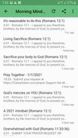 2 Schermata Daily Bible Devotionals