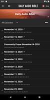 Daily Audio Bible Mobile App स्क्रीनशॉट 1