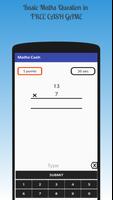 Maths Cash تصوير الشاشة 2