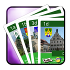 Sachsen Quartettspiel Supertrumpf biểu tượng