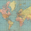 Carte du monde Image APK