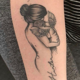 angel tattoo-icoon
