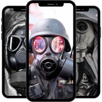 Gas Mask Wallpaper screenshot 2