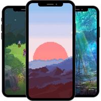 Hình nền pixel. ảnh chụp màn hình 2