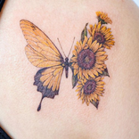 Sunflower Tattoo