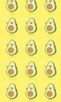 Cute Avocado Wallpaper imagem de tela 3