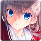 Cute Anime Girl Wallpaper icon