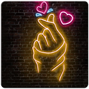 Finger Heart Wallpaper APK