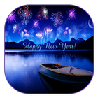 Happy New Year Live Wallpaper-icoon