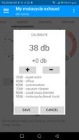 Motorcycle exhaust sound measurement capture d'écran 2