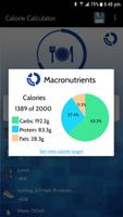 Calorie Calculator captura de pantalla 1