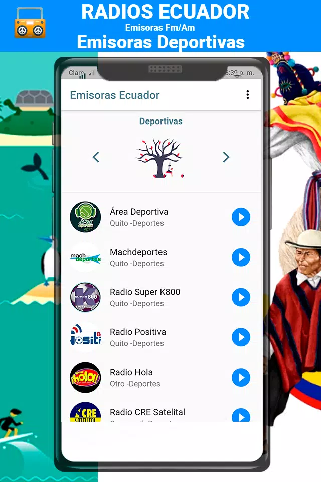 Radios del Ecuador Gratis FM/A APK for Android Download