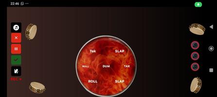 Darbuka Virtual ภาพหน้าจอ 1