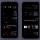 Dark KWGT Widget Pack 아이콘