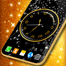 Black HD Clocks Live Wallpaper APK