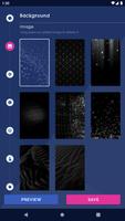 Black HD Clocks Live Wallpaper الملصق