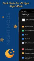 Dark Mode For All Apps : Night Mode الملصق