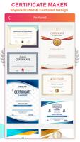 Professional Certificate Maker screenshot 1