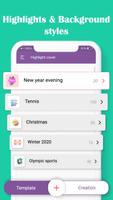 Cover Story - Templates for Highlight Cover screenshot 1