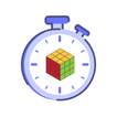 Cube Stopwatch Timer Practice & Train Faster
