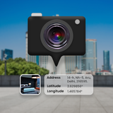 GPS Camera with Automatic Note Zeichen