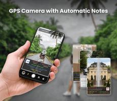 GPS Camera with Automatic Note الملصق