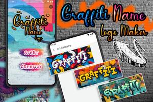 Graffiti Name Logo Maker Affiche
