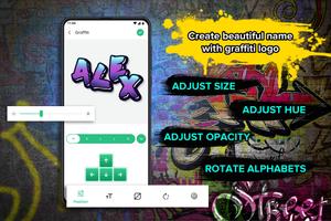Graffiti Name Logo Maker capture d'écran 1