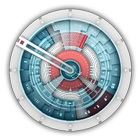 Starship Console Clock Widget icon