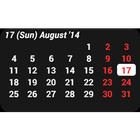 Calendar Widget आइकन