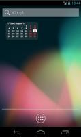 Calendar Widget Cartaz