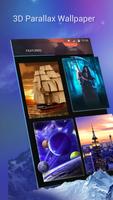 3D Parallax Live Wallpaper -HD Animated Background الملصق