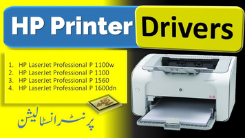 HP LaserJet Pro P1102 Printer Driver v1601 for Windows PC