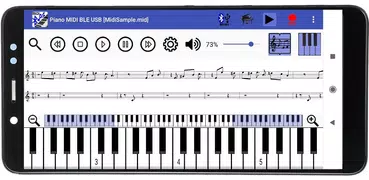 Piano MIDI Bluetooth USB