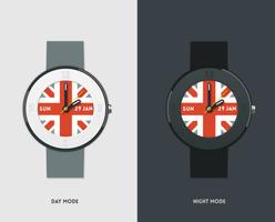 Union Jack watchface by Xeena ảnh chụp màn hình 2