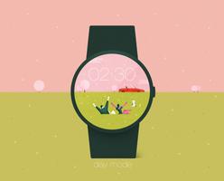 Blossom watchface by Julie تصوير الشاشة 2