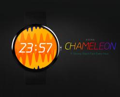 Chameleon watchface by Xeena ภาพหน้าจอ 2