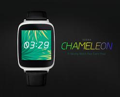 Chameleon watchface by Xeena ภาพหน้าจอ 3