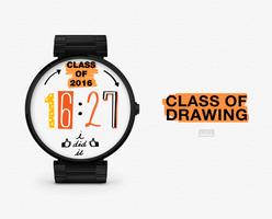 Class of Drawing watchface by Neroya Affiche