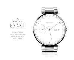 Exakt watchface by Monostone Affiche