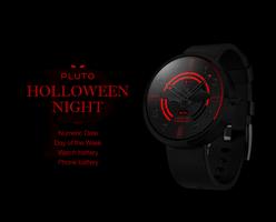 Halloween Night watchface by Pluto capture d'écran 1