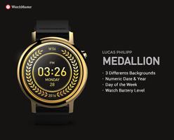 Medallion watchface by Lucas Philipp ảnh chụp màn hình 1