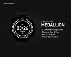 Medallion watchface by Lucas Philipp ảnh chụp màn hình 3