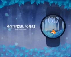 برنامه‌نما Mysterious Forest watchface by Gemma عکس از صفحه