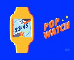 POP WATCH watchface by Neroya capture d'écran 1