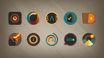 Dominion - Dark Retro Icons পোস্টার