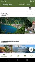 Dominica Yachting App Plakat
