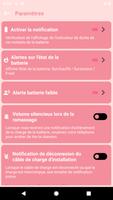 Alerte de batterie pleine capture d'écran 2