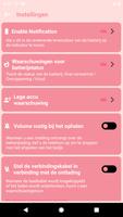 Melding batterijgeluid screenshot 2